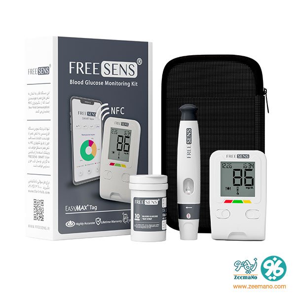 خرید اینترنتی دستگاه تست قند خون فری سنس free sens