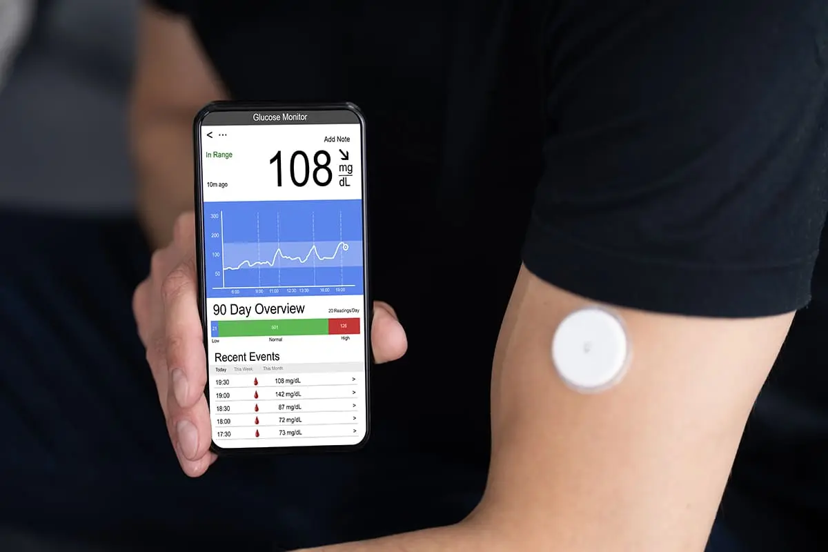 کنترل دیابت شکننده با سنسور قند خون