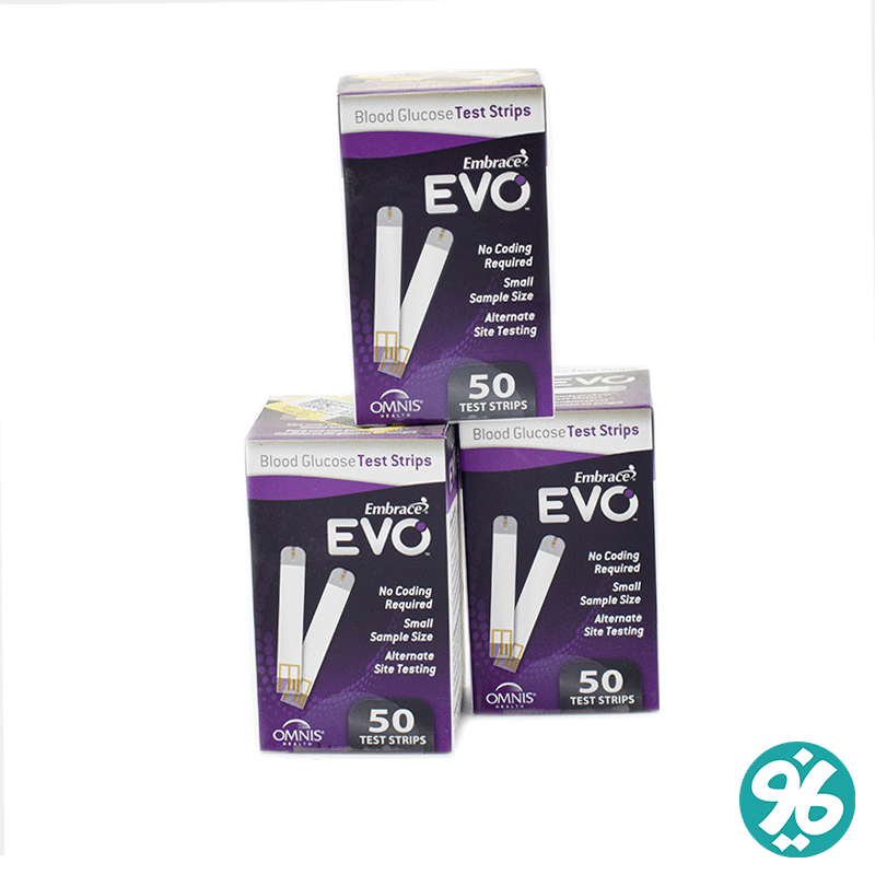 خرید نوار تست قند خون اوو Evo (پنجاه عددی)