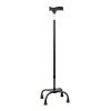 عصا چهارپایه فلزی مشکی ماسه ای دسته PVC اوتسی کد T31