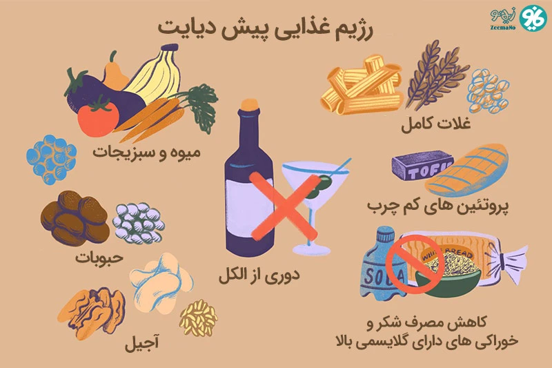 پیش دیابتی ها چه بخورند؟