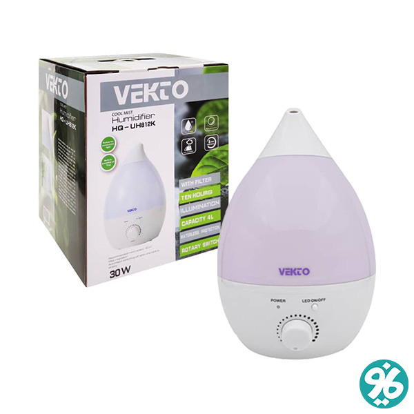 خرید دستگاه بخور سرد وکتو مدل HQ-UH812K چهار لیتری | بخور سرد اشکی